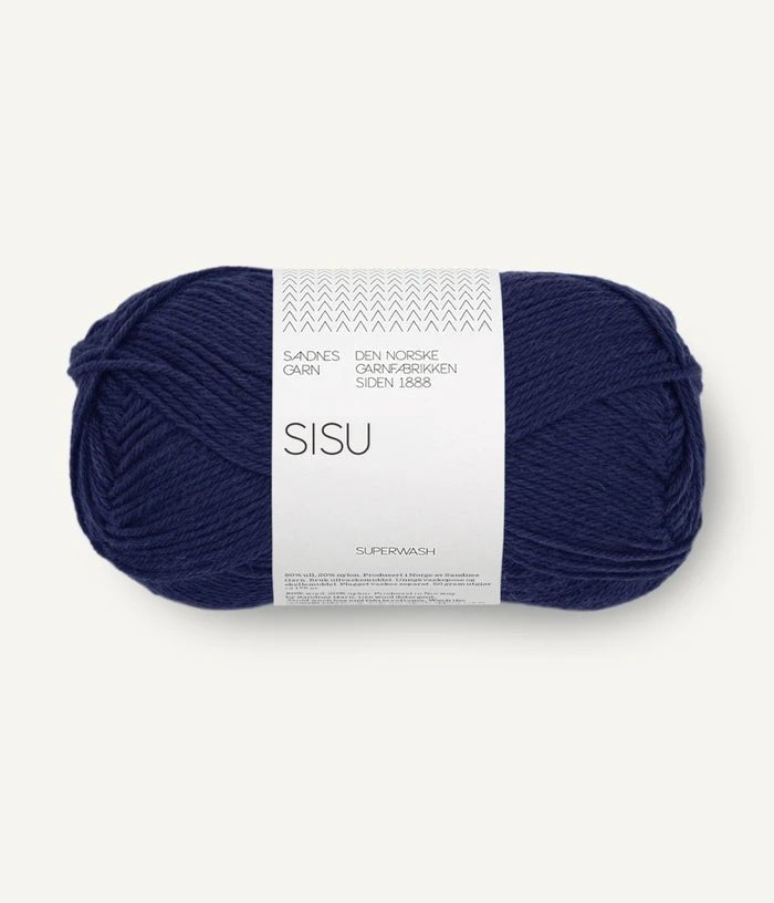5575 navy sisu by sandnes garn at Wabi Sabi
