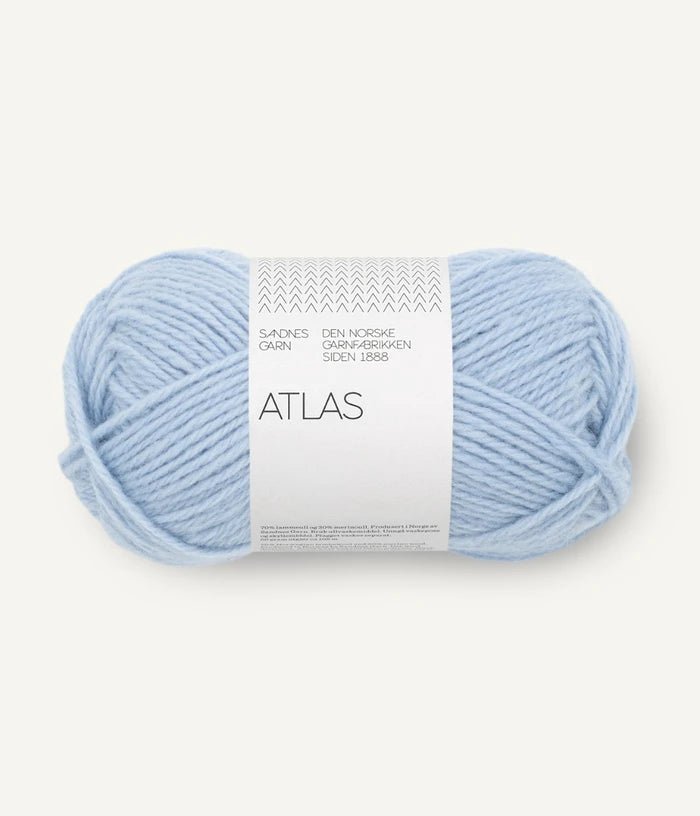 5812 brunnera blue atlas by sandnes garn at Wabi Sabi