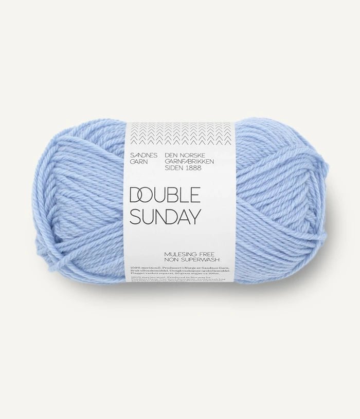 5812 brunnera blue double sunday by sandnes garn at Wabi Sabi