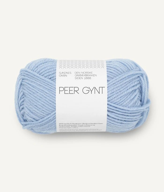 5812 brunnera blue peer gynt by sandnes garn at Wabi Sabi