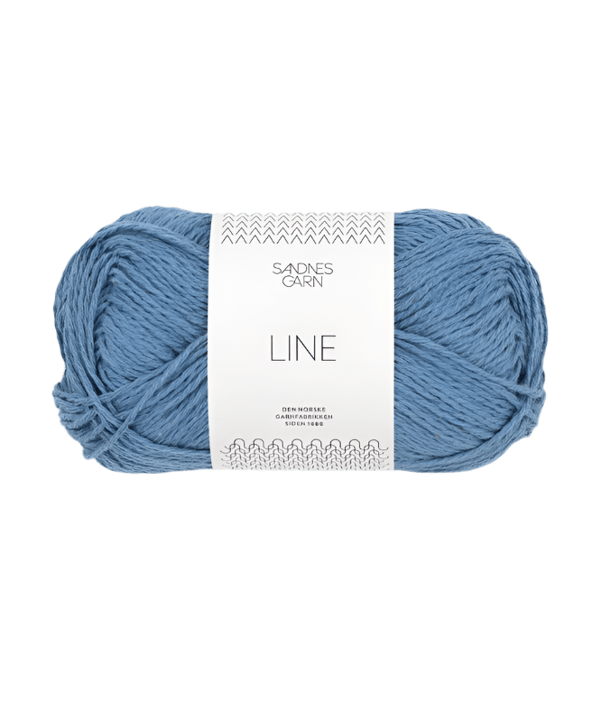 6044 regatta blue line by sandnes garn at Wabi Sabi