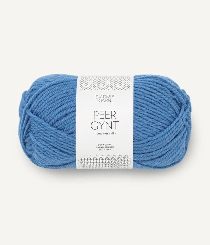 '6044 regatta blue ' peer gynt by sandnes garn | Wabi Sabi