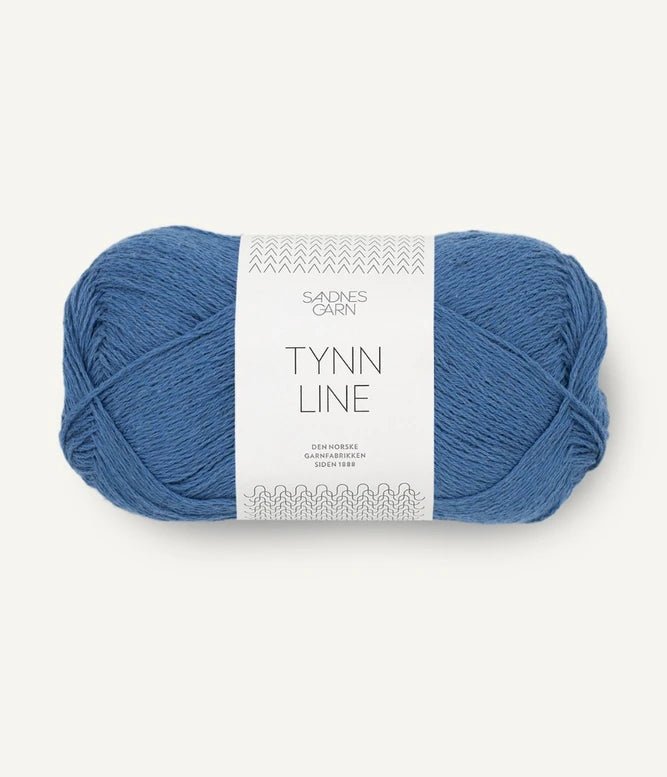 '6044 regatta blue ' tynn line by Sandnes Garn | Wabi Sabi