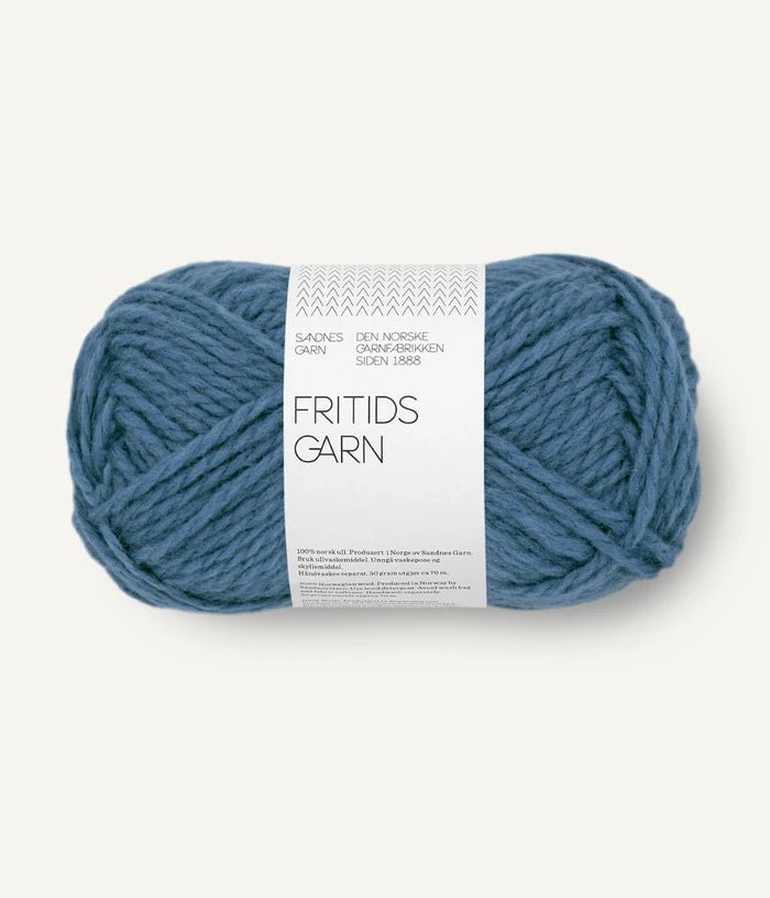6052 denim blue fritidsgarn by sandnes garn at Wabi Sabi