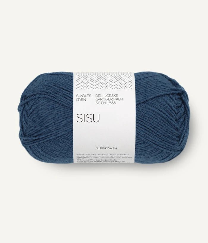 6062 dark blue sisu by sandnes garn at Wabi Sabi