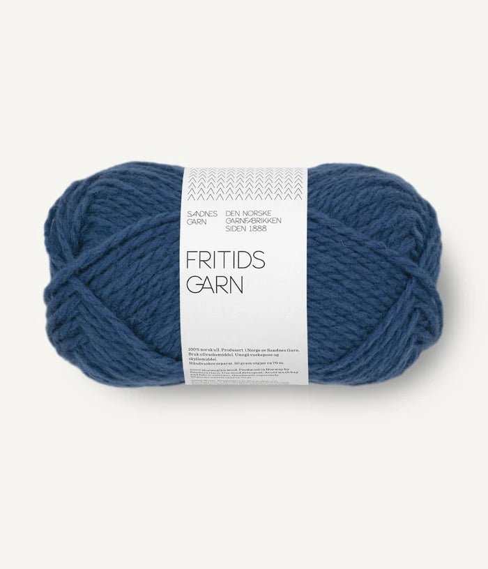 6364 dark blue fritidsgarn by sandnes garn at Wabi Sabi
