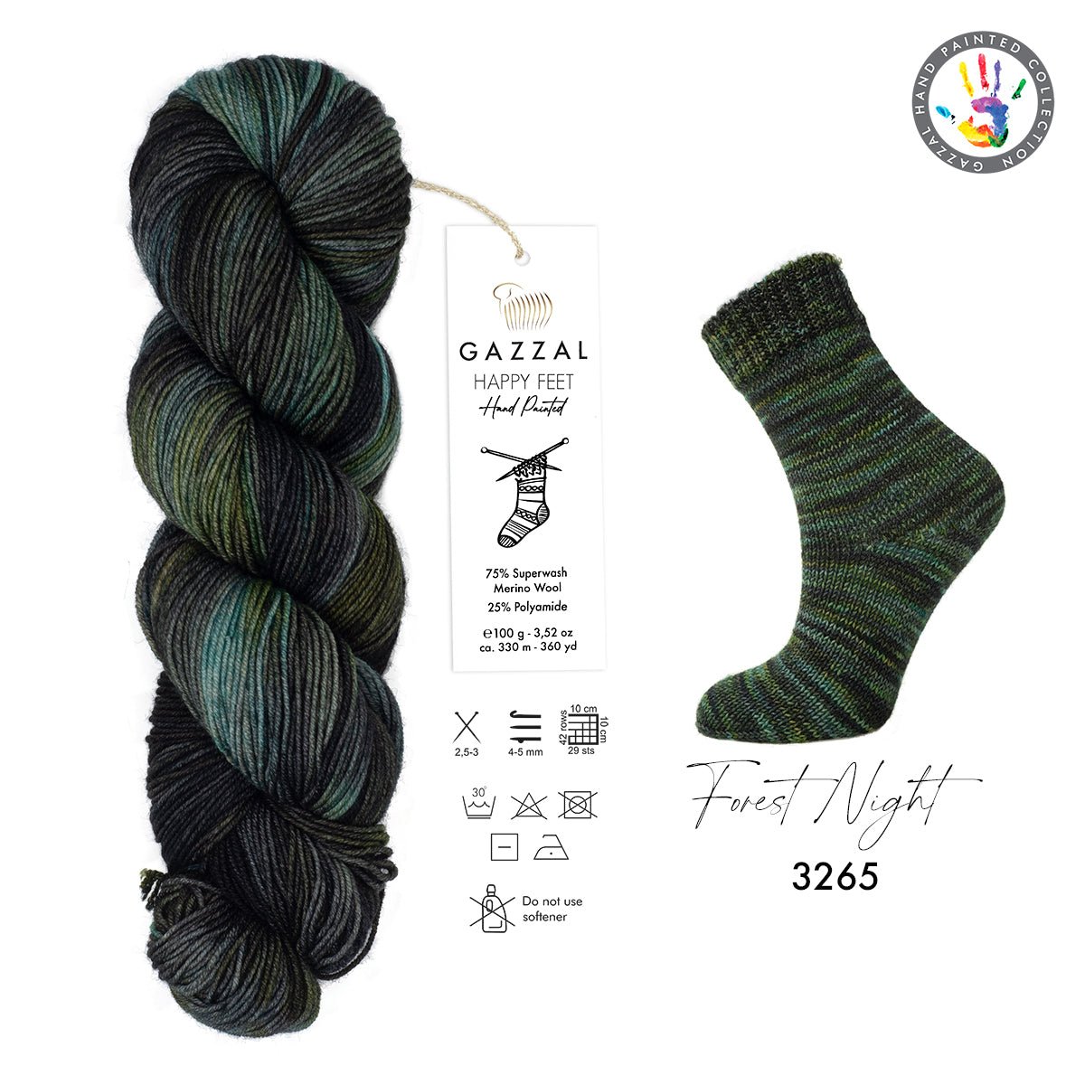 '65 forest night ' happy feet by gazzal | Wabi Sabi