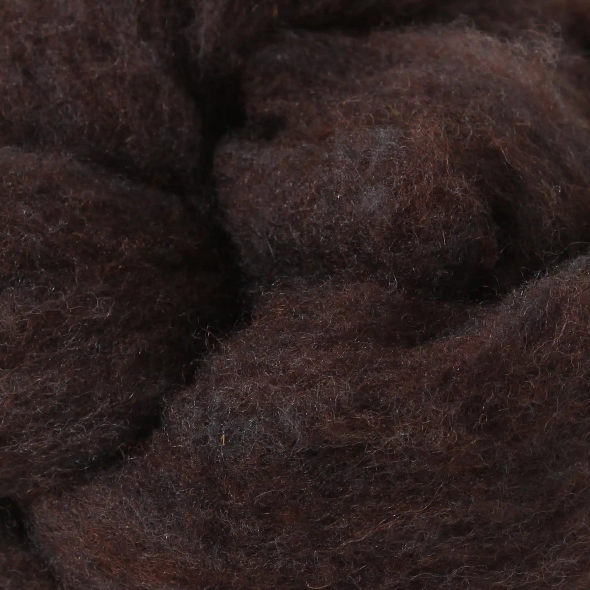 '65 seal brown ' 100% canadian wool roving by gram by Custom Woolen Mills | Wabi Sabi