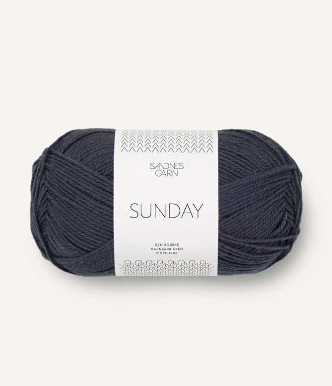 6581 dark greyish blue sunday by sandnes garn at Wabi Sabi