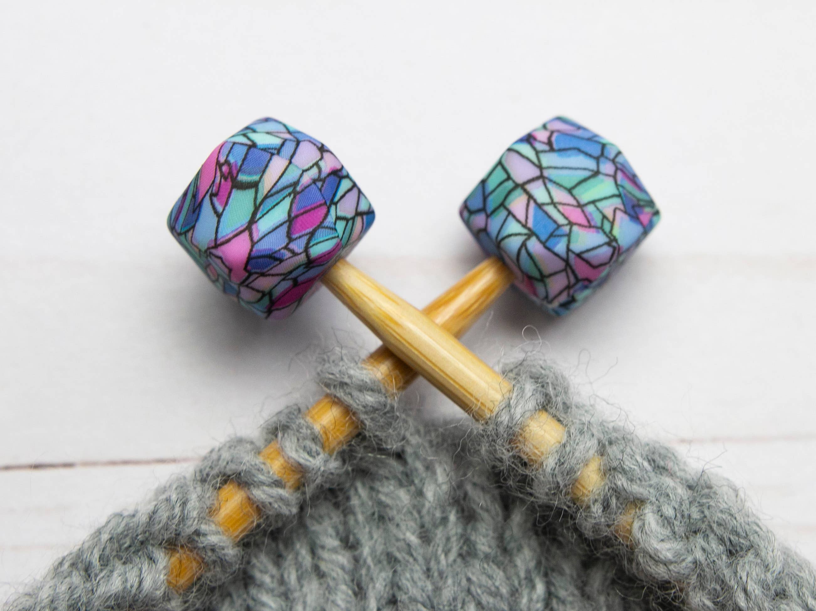 stained glass hexagon point protector (2mm-6.5mm)