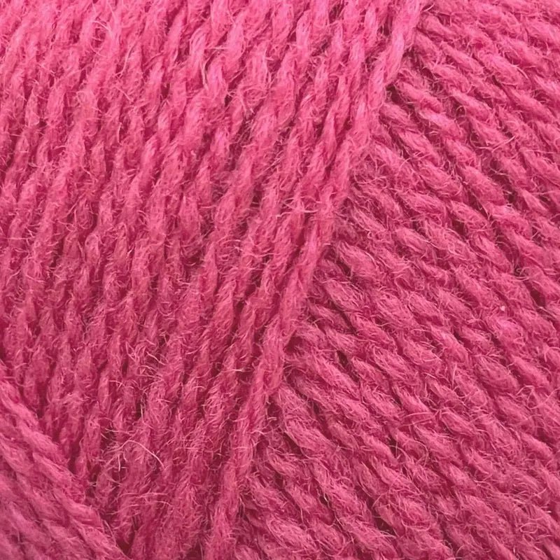 '7 cerise ' shetland jumper weight by jamieson & smith | Wabi Sabi