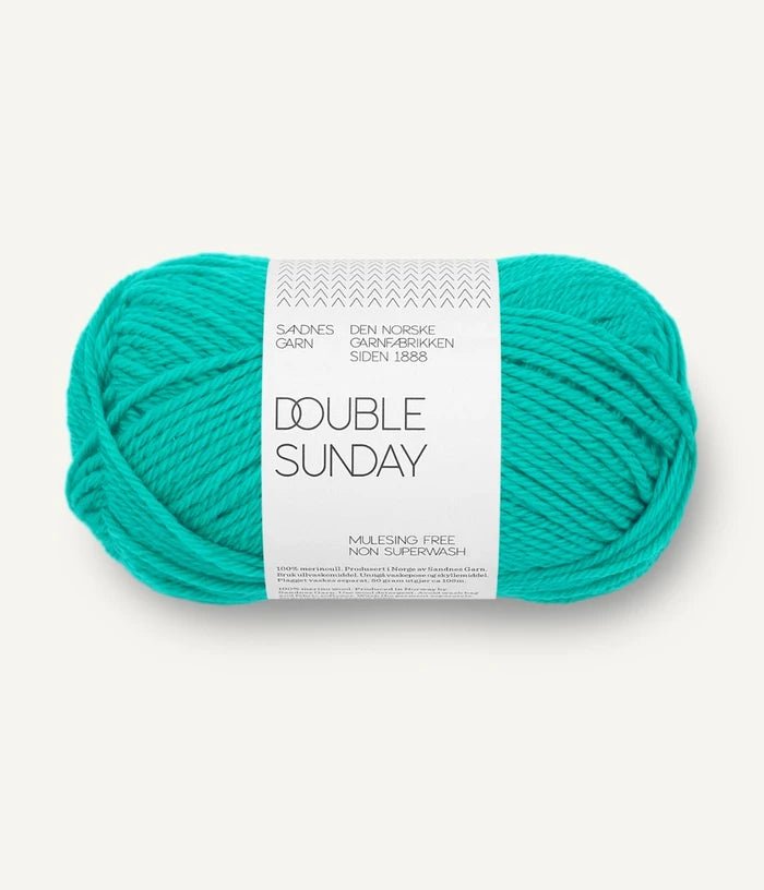 7526 spectra green double sunday by sandnes garn at Wabi Sabi