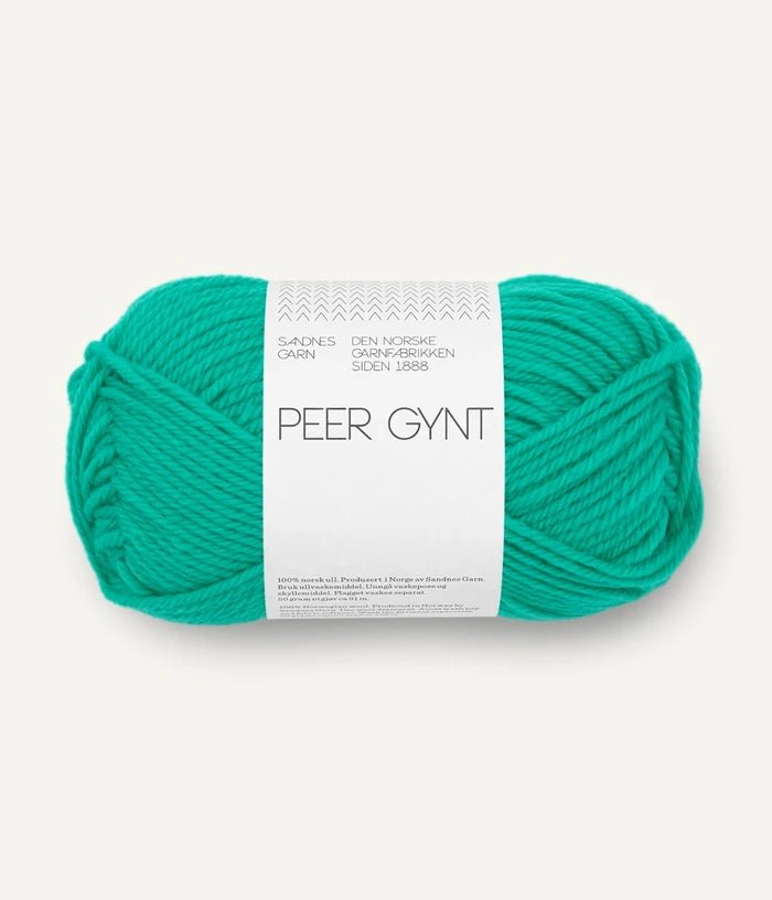 7526 spectra green peer gynt by sandnes garn at Wabi Sabi