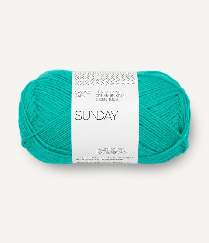 7526 spectra green sunday by sandnes garn at Wabi Sabi