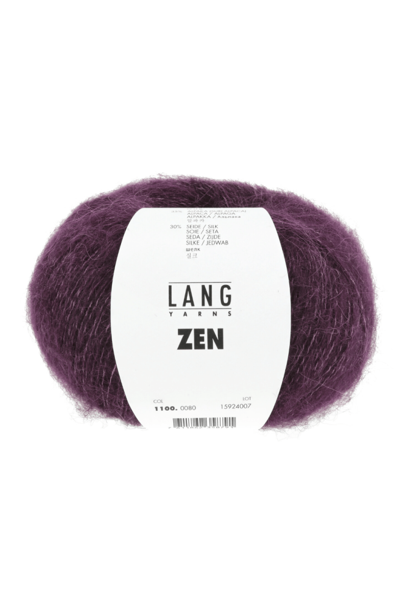 '80 aubergine ' zen by lang | Wabi Sabi