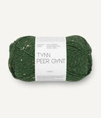 8085 forest green tweed tynn peer gynt by sandnes garn at Wabi Sabi