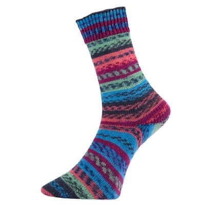 '81 red green blue ' fjord socks puzzle by pro lana | Wabi Sabi