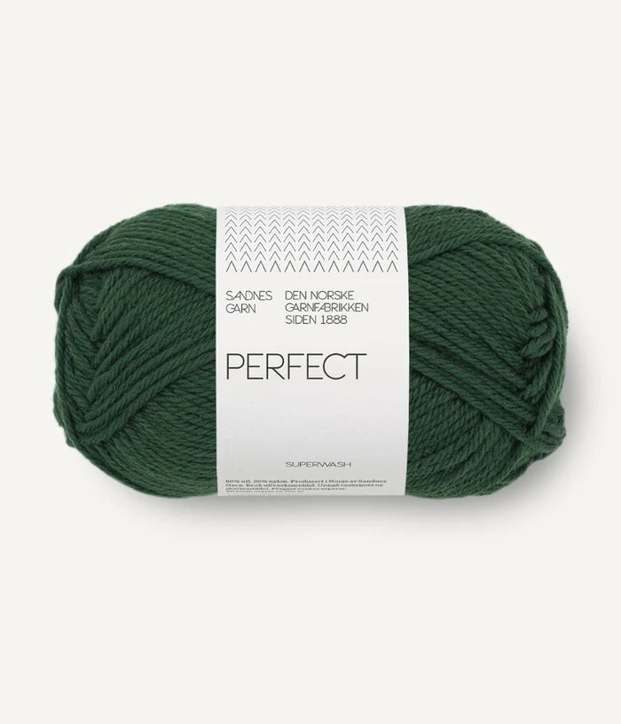 8581 deep forest green perfect by sandnes garn at Wabi Sabi