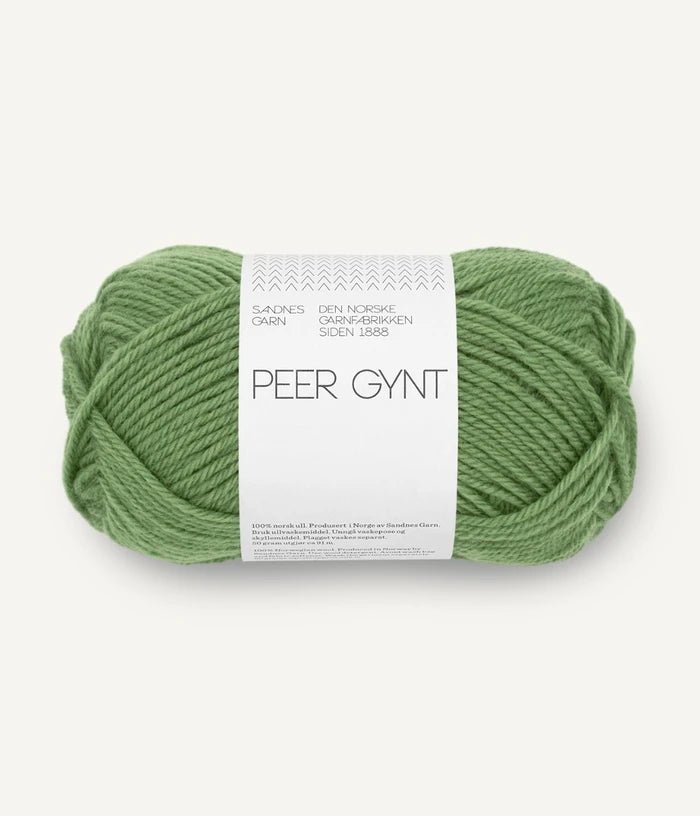 '8753 vineyard green ' peer gynt by sandnes garn | Wabi Sabi