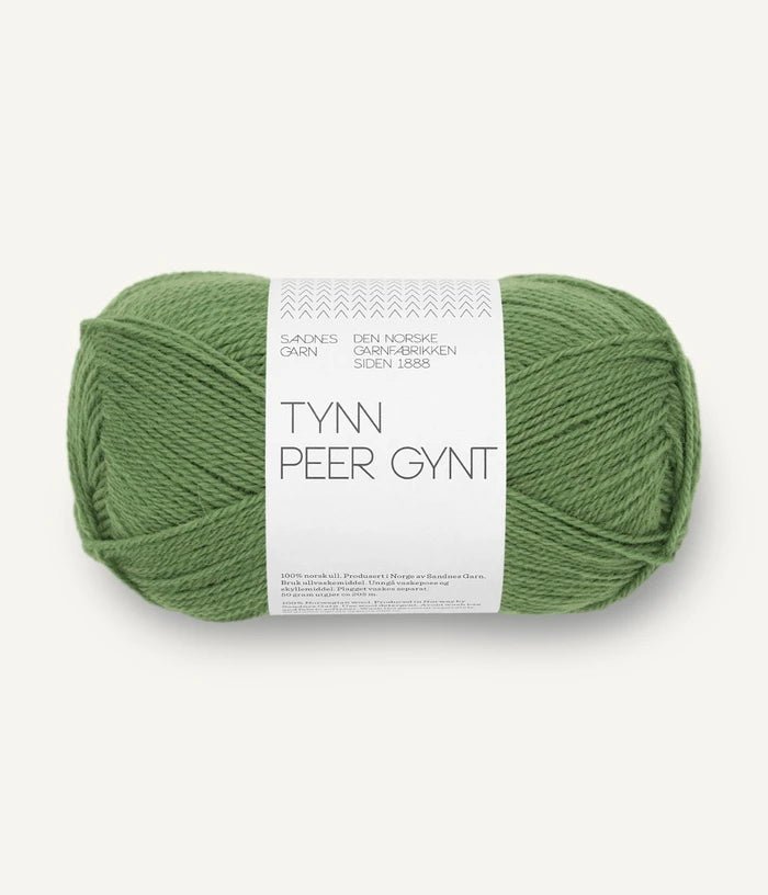 '8753 vineyard green ' tynn peer gynt by sandnes garn | Wabi Sabi