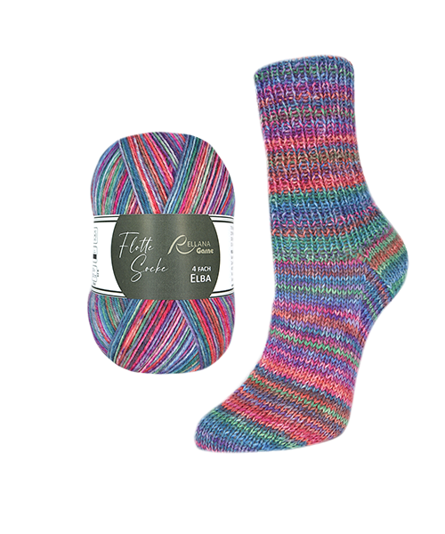 90 vintage flotte socke elba by rellana garne at Wabi Sabi
