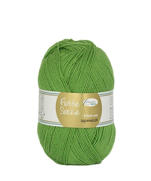 '932 apple green ' flotte socke by Rellana Garne | Wabi Sabi