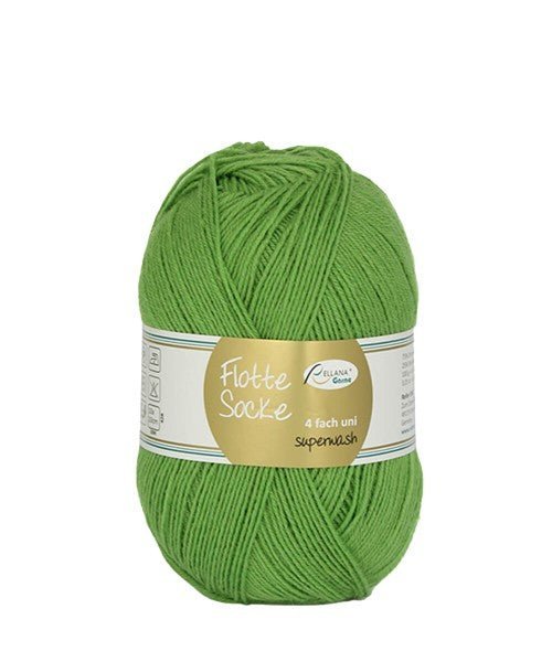 932 apple green flotte socke uni by rellana garne at Wabi Sabi
