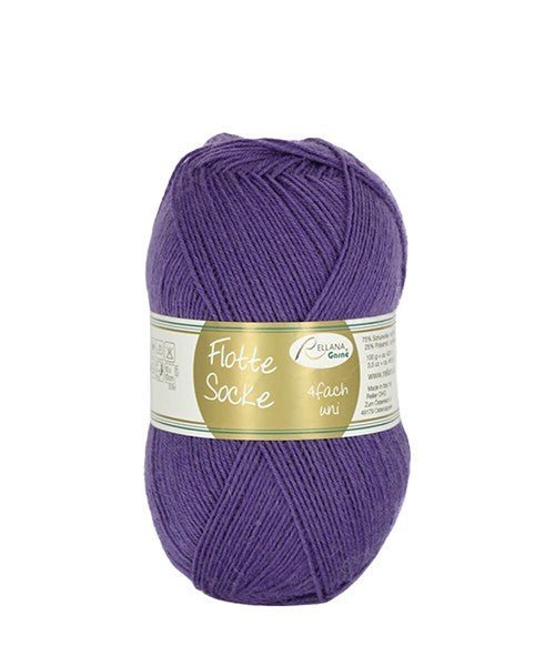 935 lilac flotte socke uni by rellana garne at Wabi Sabi