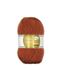 942 rust flotte socke uni by rellana garne at Wabi Sabi
