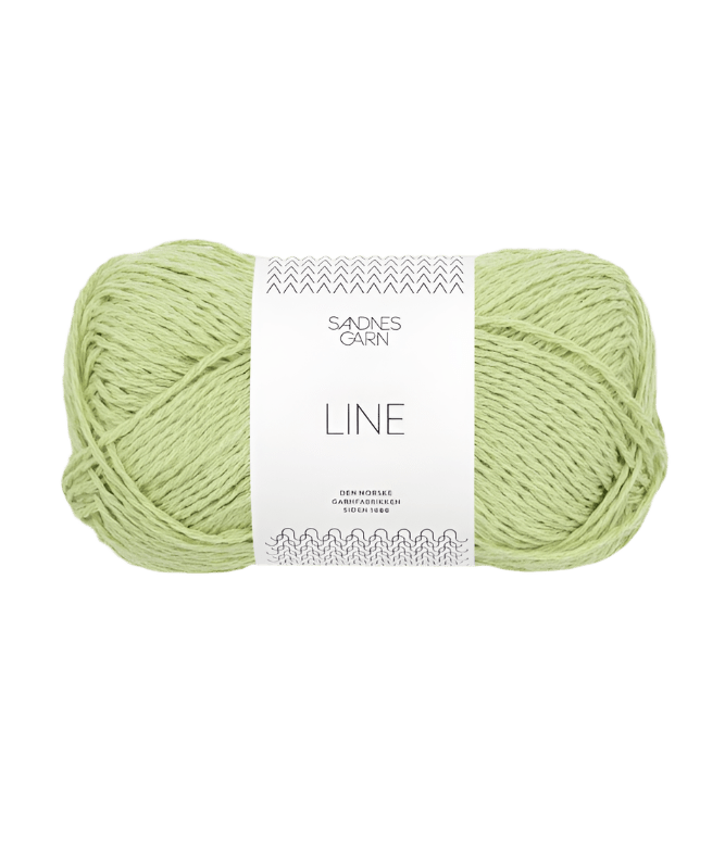 9523 lime punch line by sandnes garn at Wabi Sabi