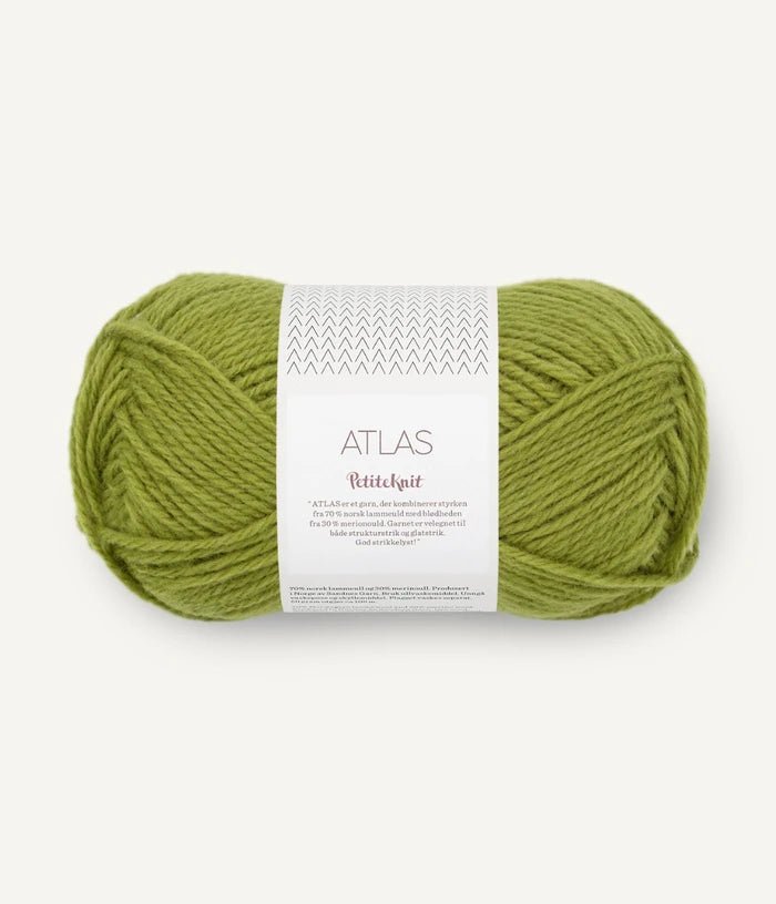 9564 matcha atlas by sandnes garn at Wabi Sabi
