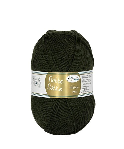 990 loden green flotte socke uni by rellana garne at Wabi Sabi