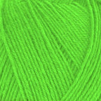 995 bright green flotte socke: solid by rellana garne at Wabi Sabi
