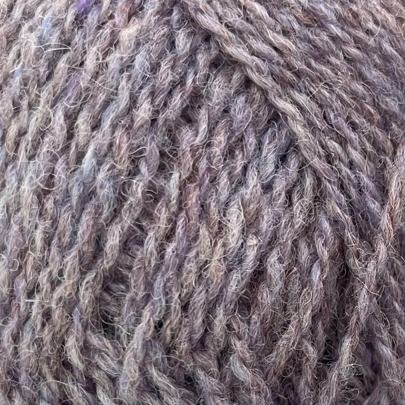 FC21 lavender shetland jumper weight by jamieson & smith at Wabi Sabi