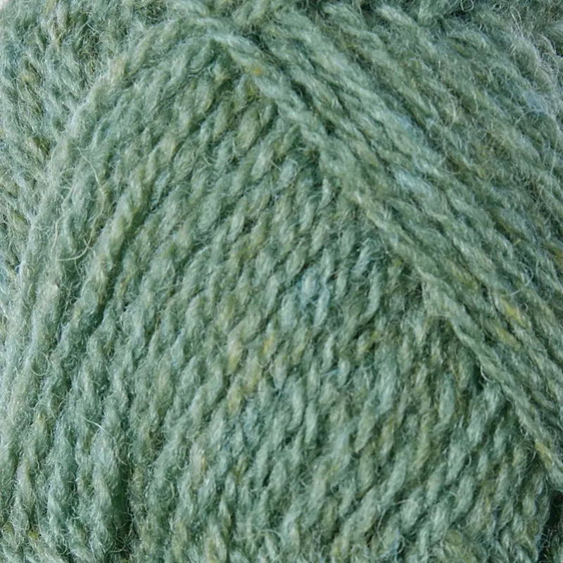 FC24 light green mix shetland jumper weight by jamieson & smith at Wabi Sabi
