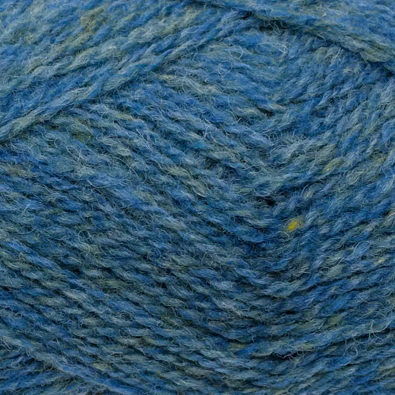 FC39 blue mix shetland jumper weight by jamieson & smith at Wabi Sabi