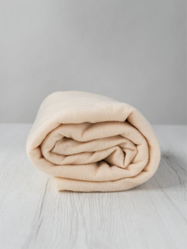 acacia 1.5m x 1m extra - fine merino pre - felt by dyeing house gallery at Wabi Sabi