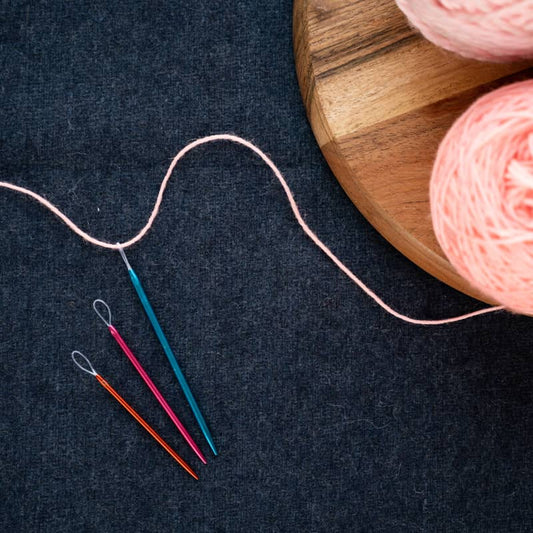 aluminum wool needles by Knitter's Pride | Wabi Sabi