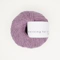 artichoke purple pure silk by knitting for olive at Wabi Sabi