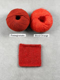 blood orange pomegranate pairings by knitting for olive at Wabi Sabi