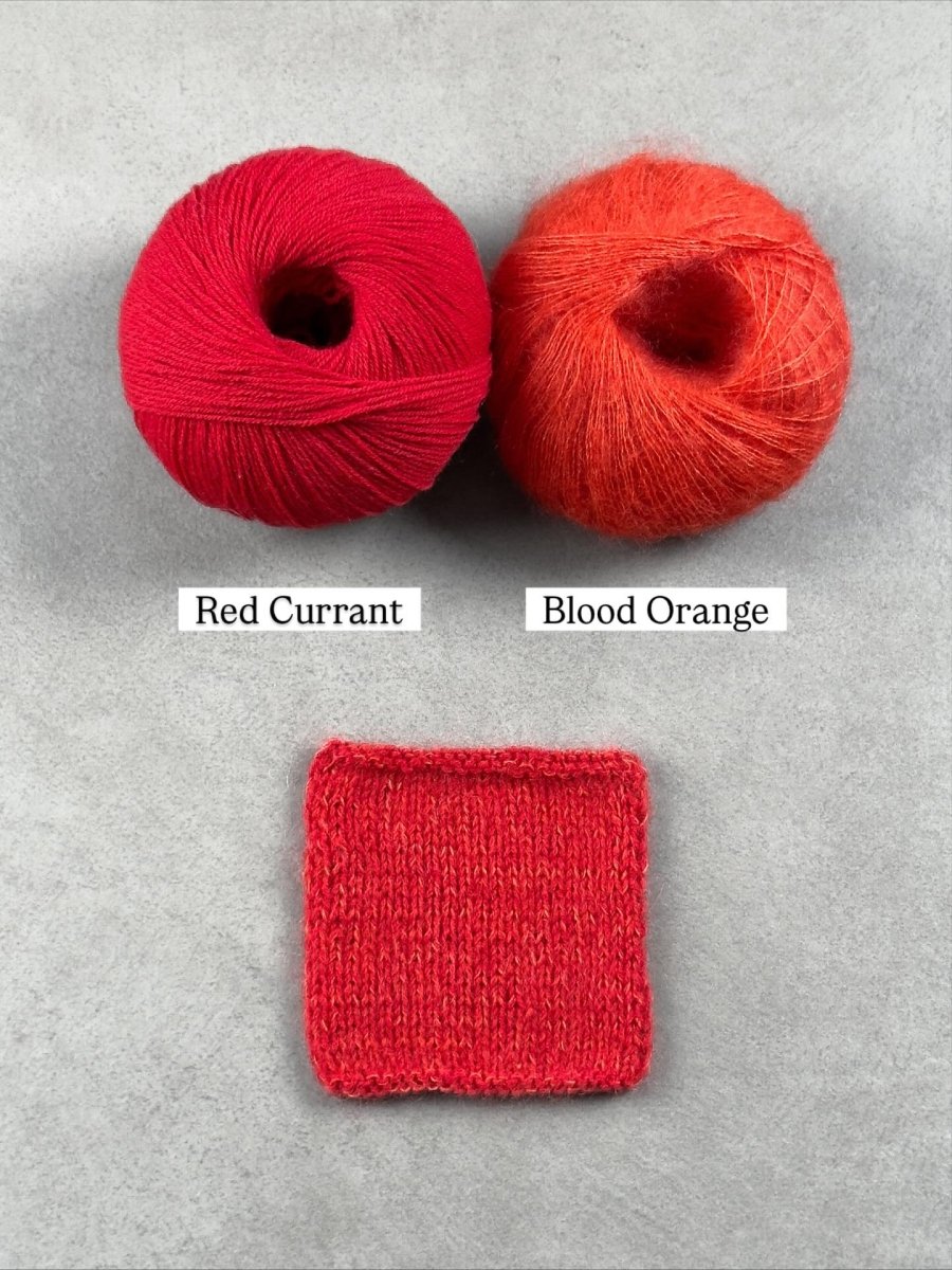 blood orange red currant by knitting for olive at Wabi Sabi