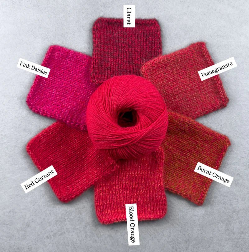 blood orange red currant by knitting for olive at Wabi Sabi