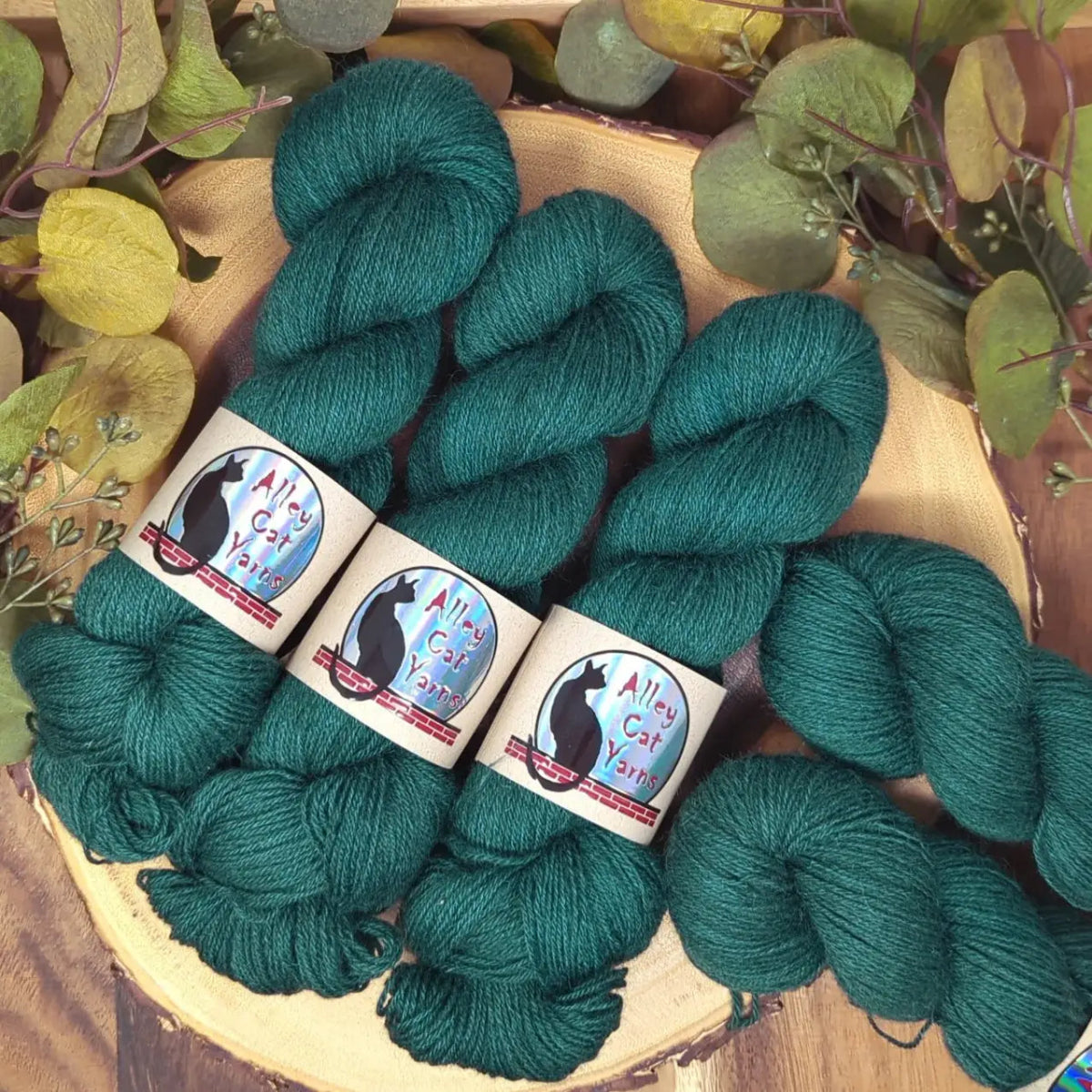 'blue spruce ' ontario sock by alley cat yarns trunk show | Wabi Sabi