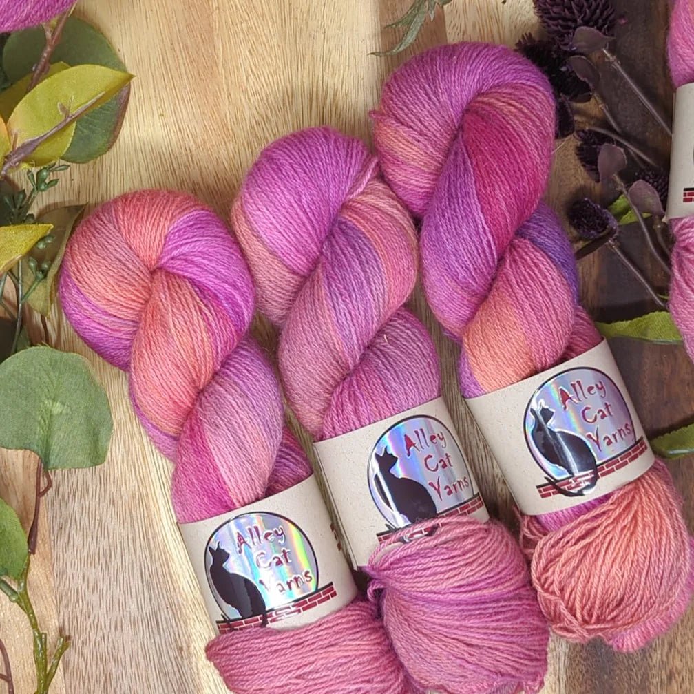 Bonita ontario sock by alley cat yarns at Wabi Sabi