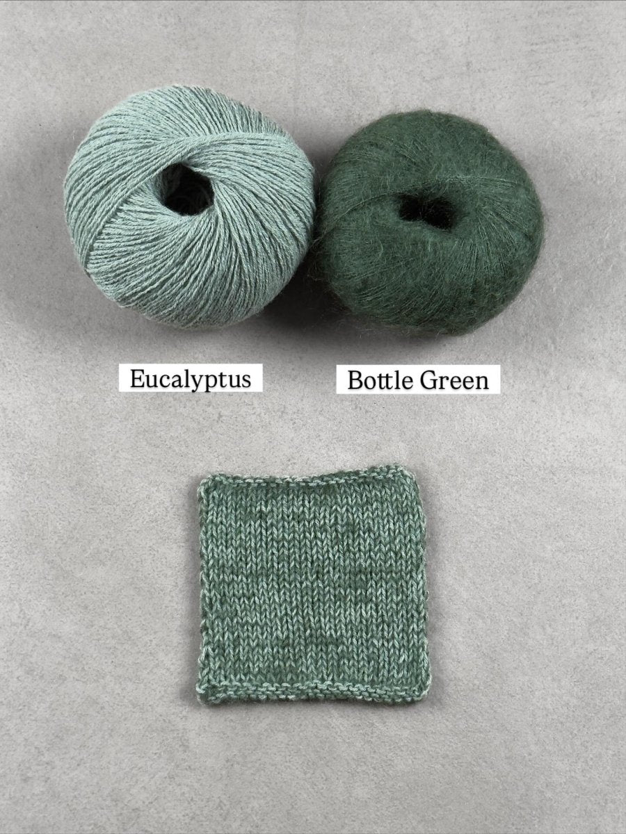 bottle green eucalyptus by knitting for olive at Wabi Sabi