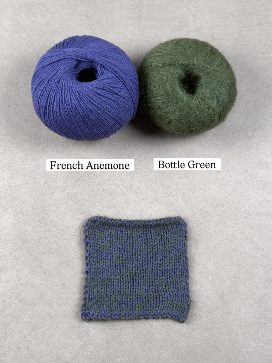 bottle green french anemone by knitting for olive at Wabi Sabi