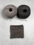 brown bear hazel by knitting for olive at Wabi Sabi