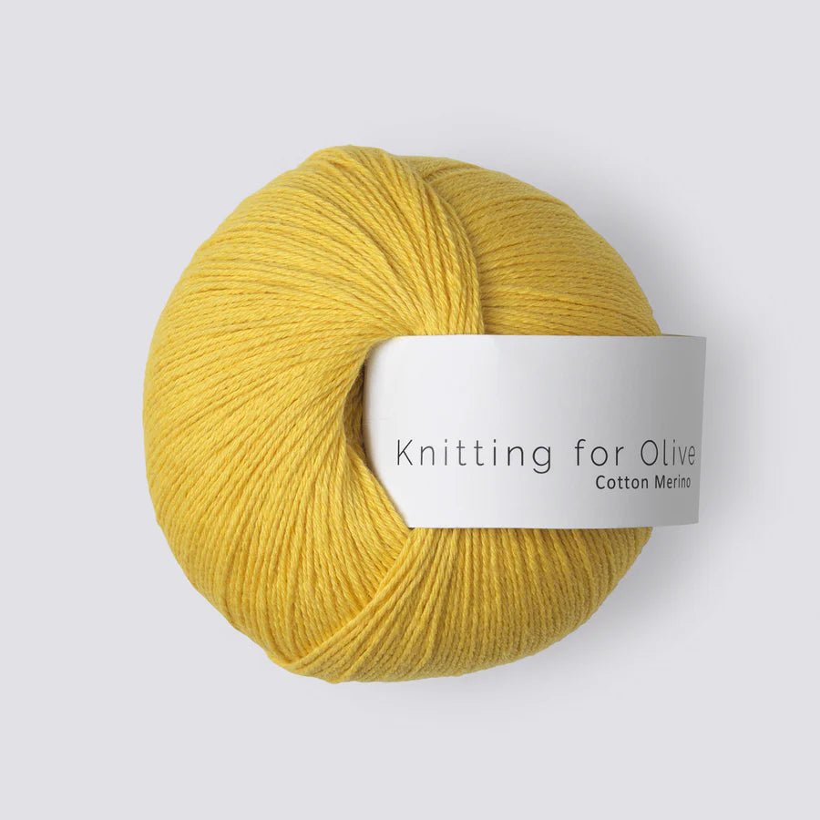 'buttercup ' cotton merino by knitting for olive | Wabi Sabi