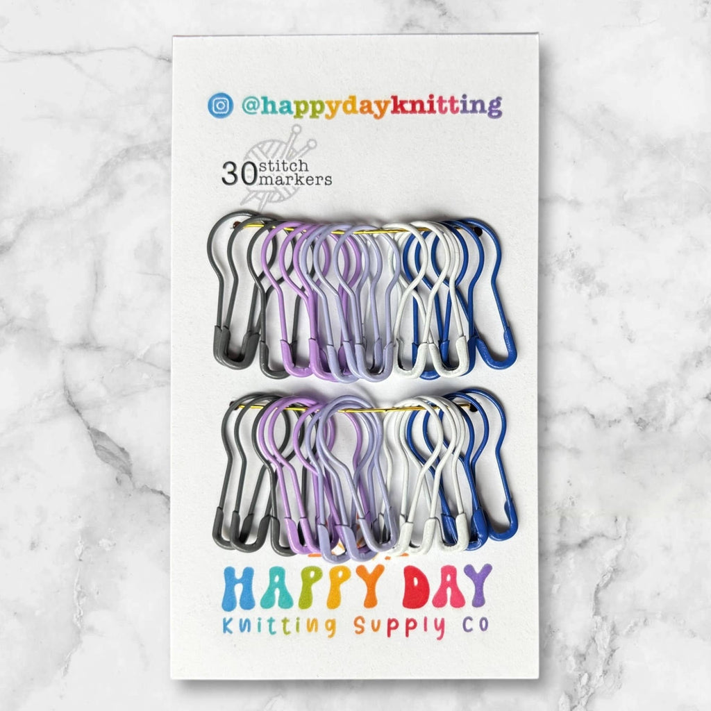 locking stitch marker sets (30 bulb pins)