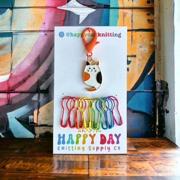 ' ' calico cat set by Happy Day | Wabi Sabi